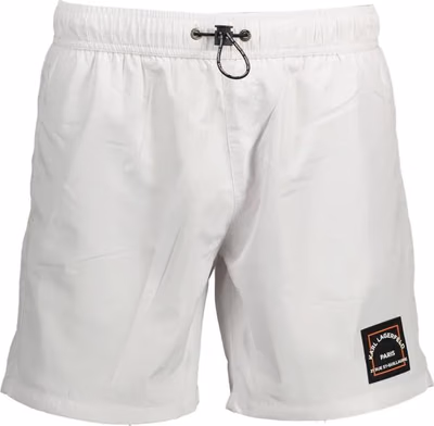 Bianco Polyester Men's Swim Boxer