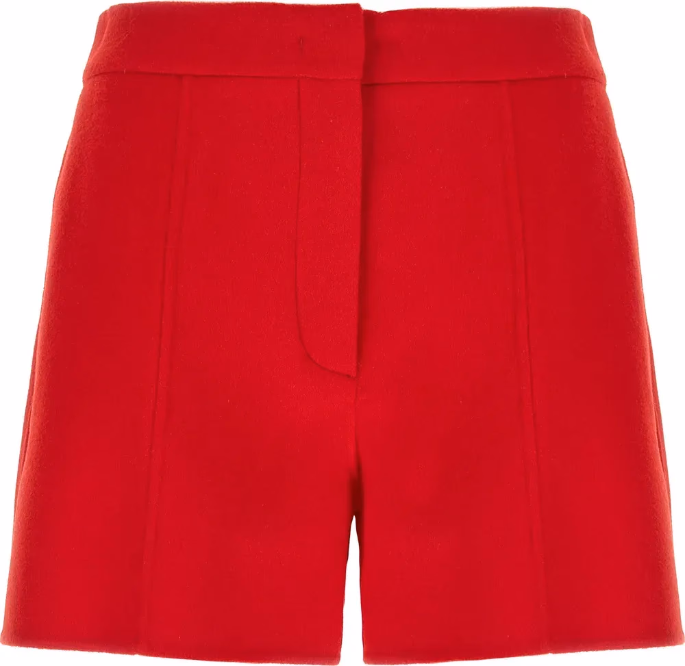 Sportmax Multicolor Virgin Wool Bermuda Shorts