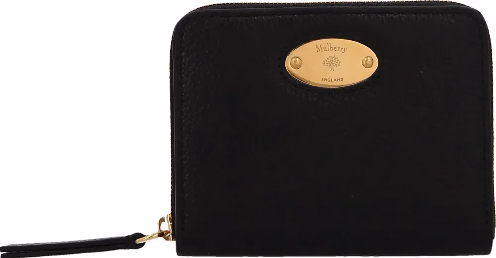 Mulberry Black Bovine Leather Cardholder