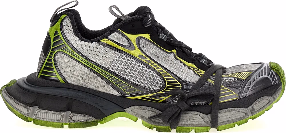 Balenciaga Gray Polyethylene Athletic Sneakers