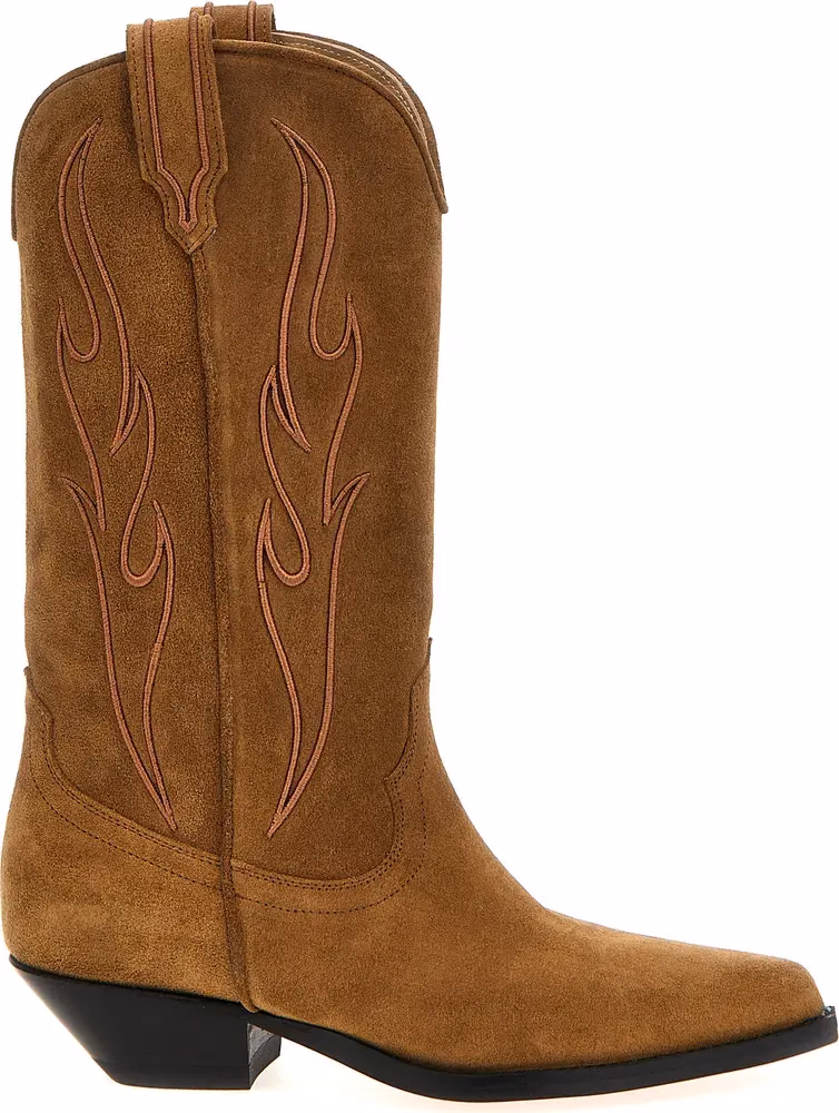 Sonora Brown Calfskin Chelsea Boots