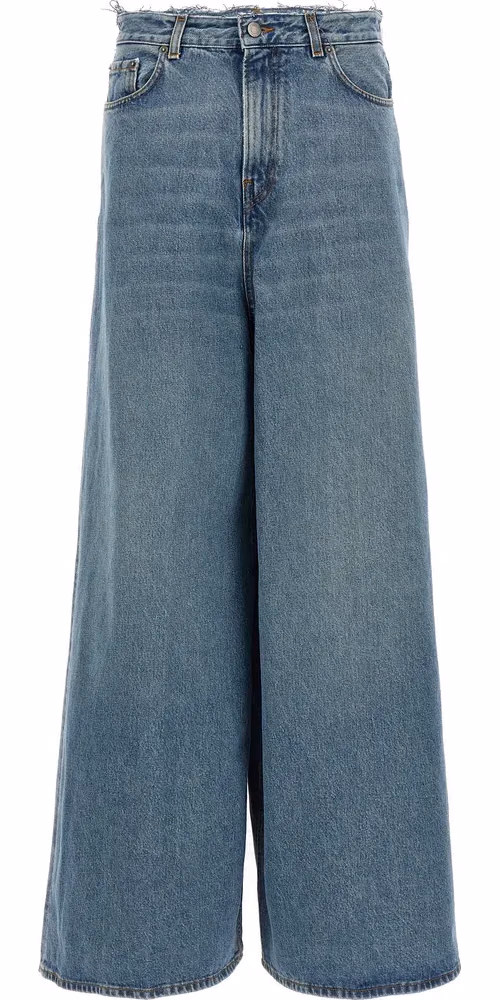 Haikure Blue Cotton Jeans Denim