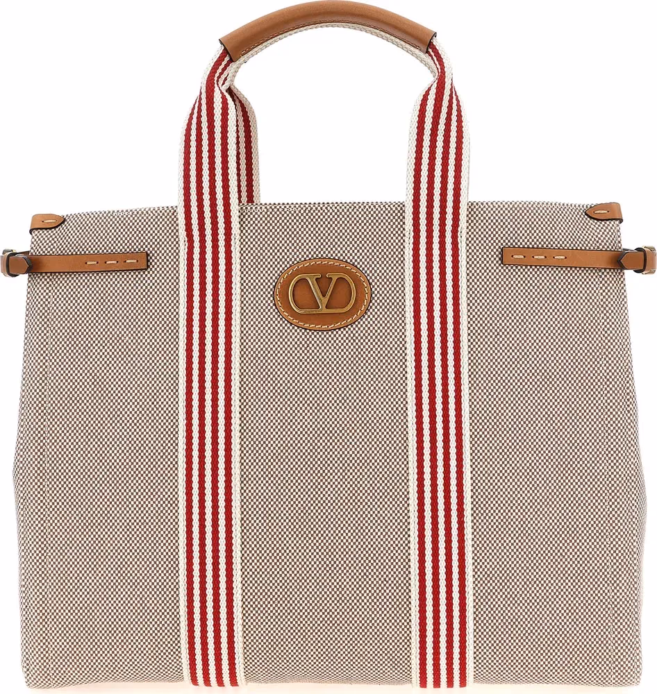 Valentino Garavani Multicolor Cotton Handbag