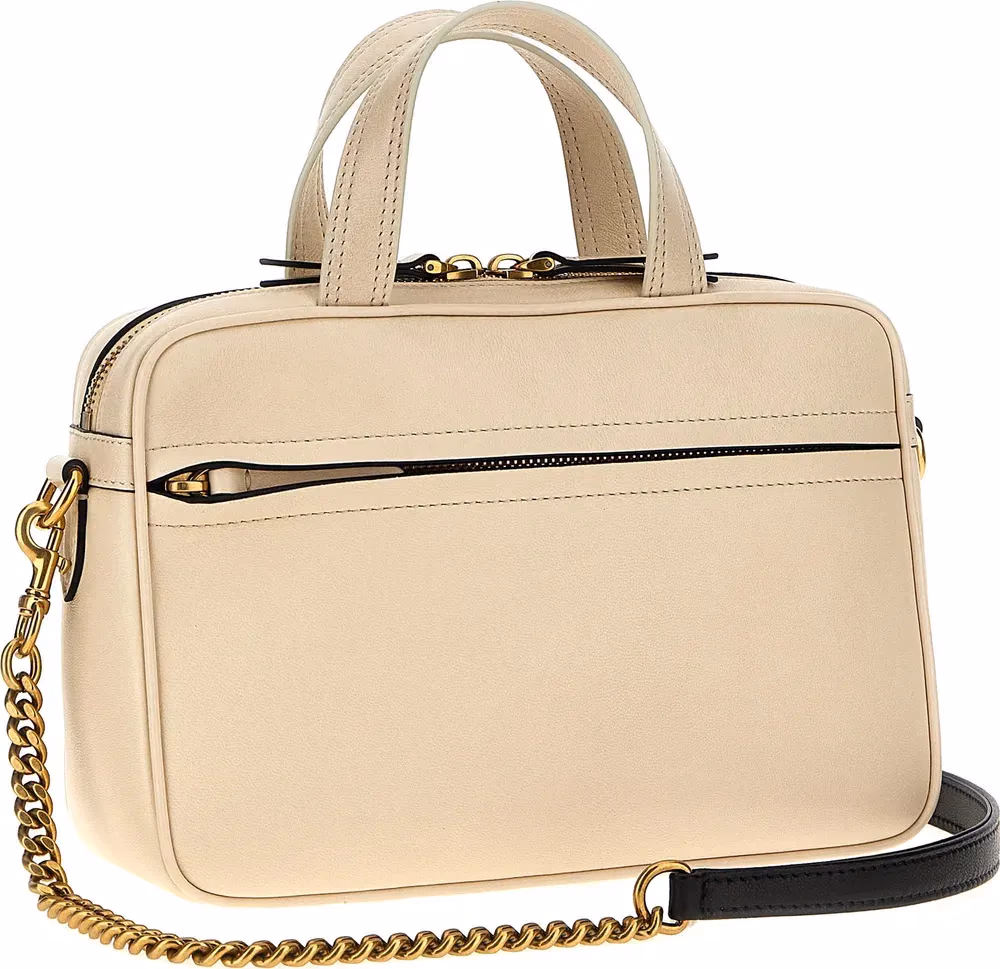 Valentino Garavani Bicolor Lamb Leather Handbag