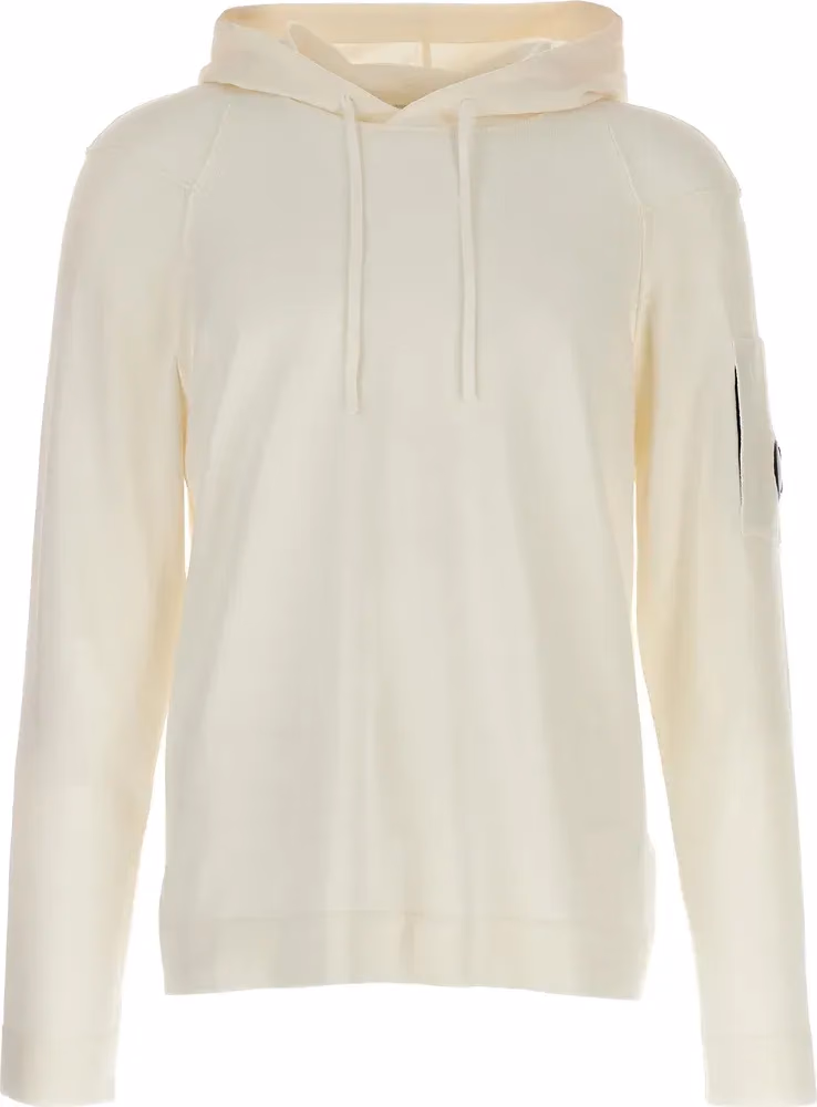 C.P. Company White Cotton Sweatshirt