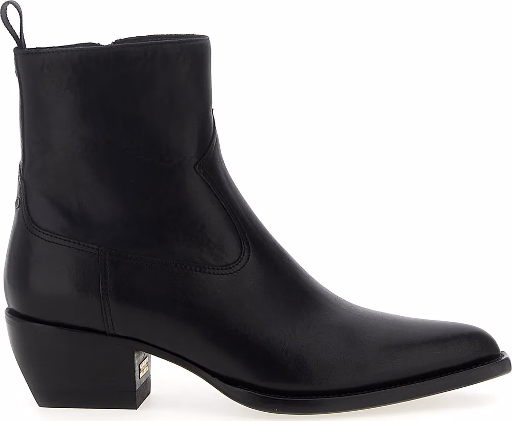 Golden Goose Black Cowhide Chelsea Boots