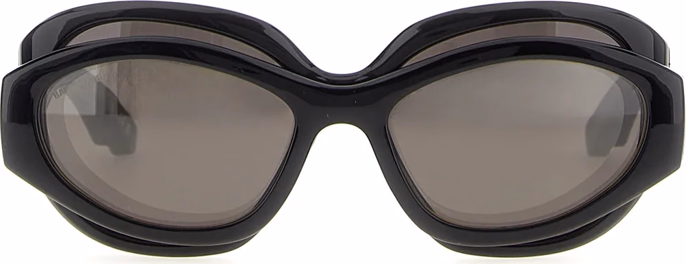 Balenciaga Black Polyamide Sunglasses