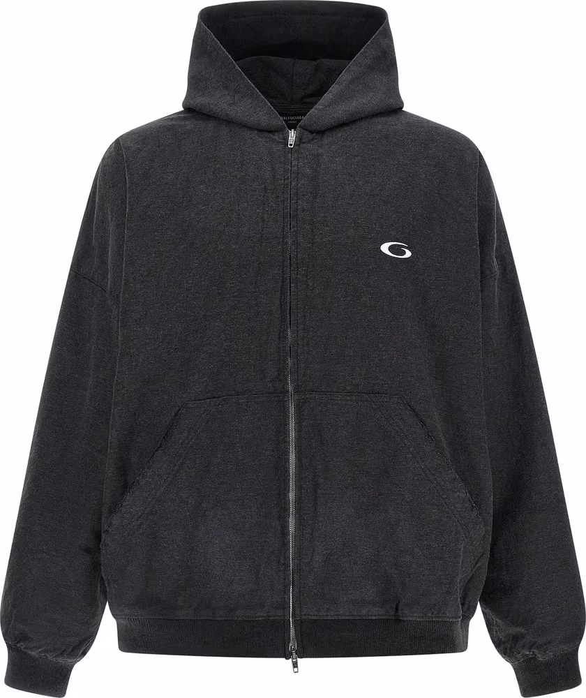 Balenciaga Gray Cotton Sweatshirt