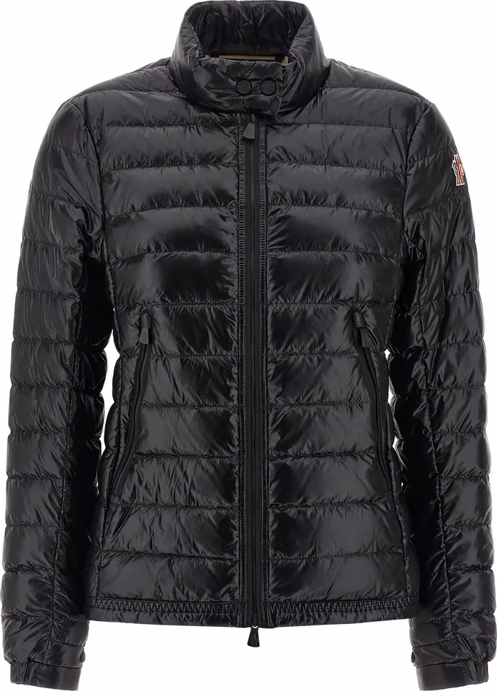 Moncler Grenoble Black Polyamide Full-Length Jacket