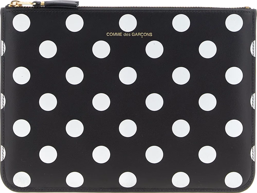 Comme Des Garçons Bicolor Cowhide Cardholder