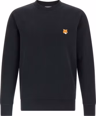 Black Cotton Sweatshirt