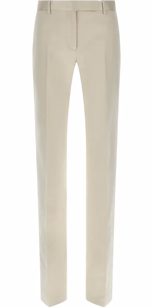 Tom Ford Beige Cotton Dress Pants
