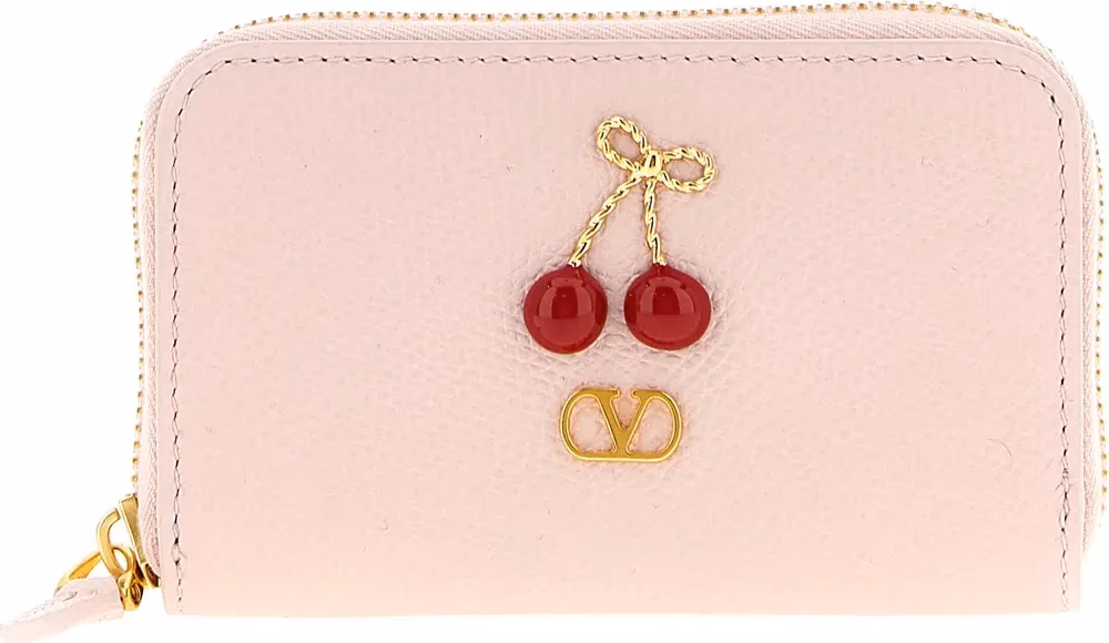 Valentino Garavani Multicolor Calfskin Cardholder