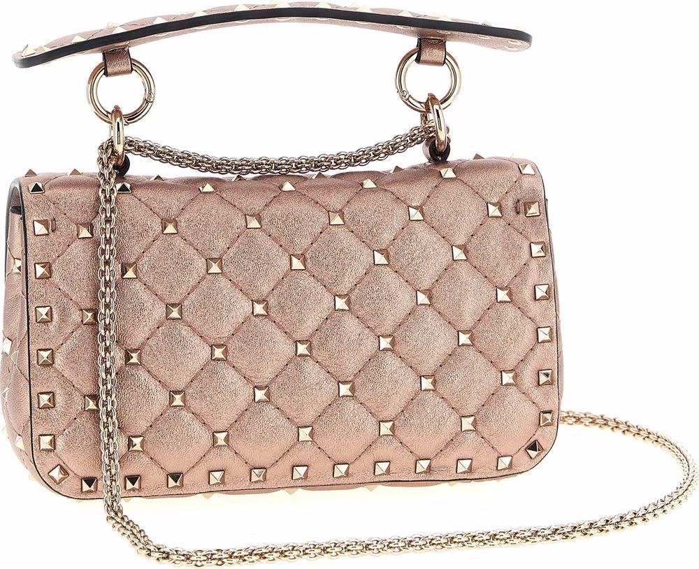 Valentino Garavani Multicolor Lamb Leather Shoulder Bag