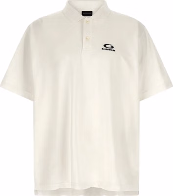 White Cotton Polo Shirt