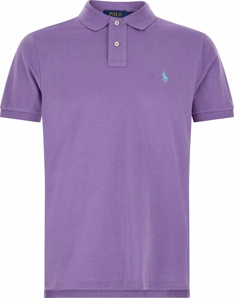 Polo Ralph Lauren Purple Cotton Polo Shirt