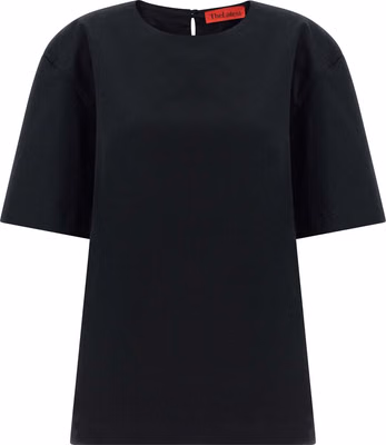 Black Cotton T-Shirt