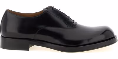 Black Calfskin Oxfords And Derbies