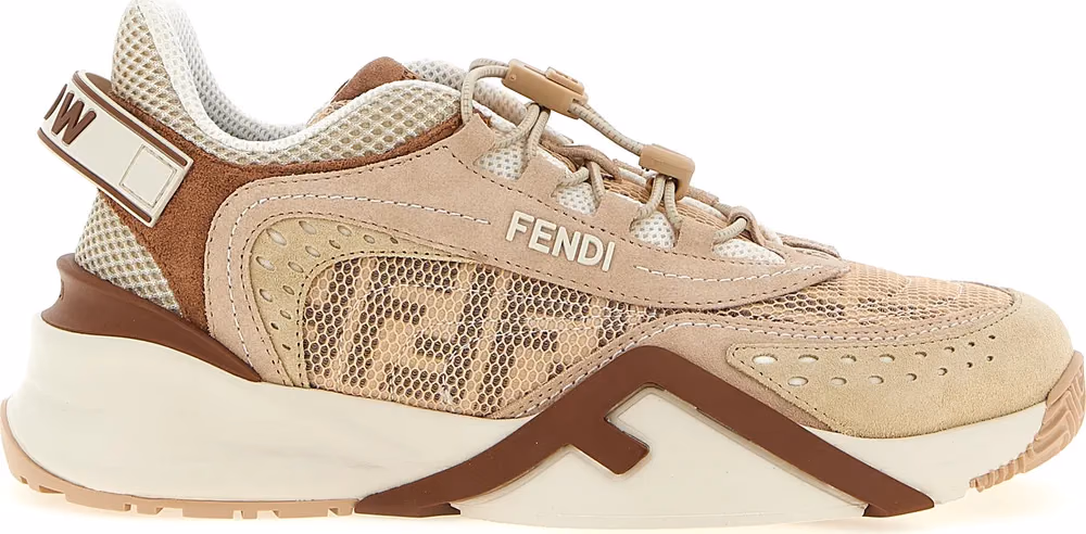 Fendi Multicolor Polyamide Athletic Sneakers