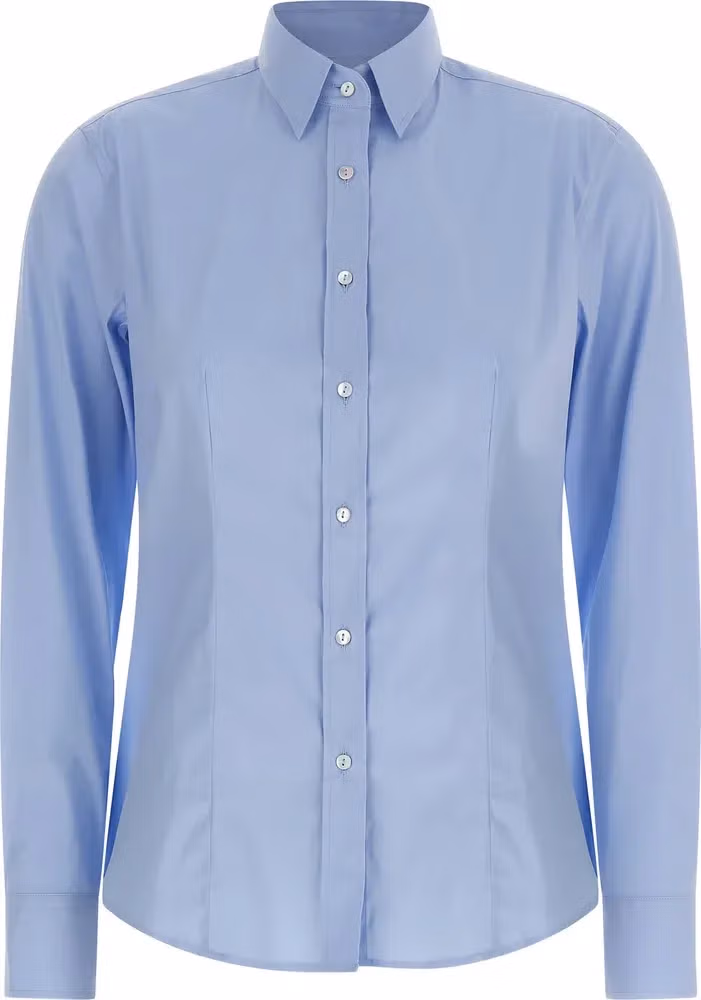 XACUS Blue Cotton Blouse