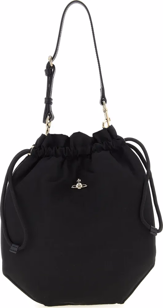 Vivienne Westwood Black Viscose Handbag