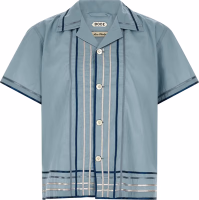 Blue Cotton Blouse