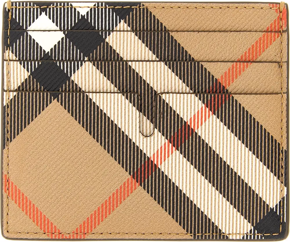 Burberry Beige Polyethylene Cardholder