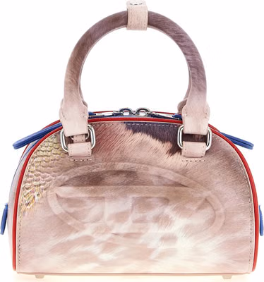 Multicolor Polyethylene Crossbody Bag
