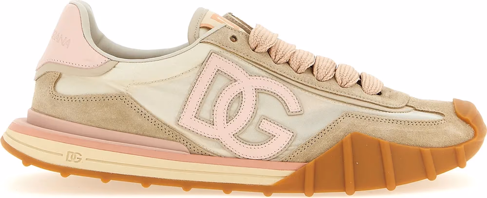 Dolce & Gabbana Multicolor Polyamide Athletic Sneakers