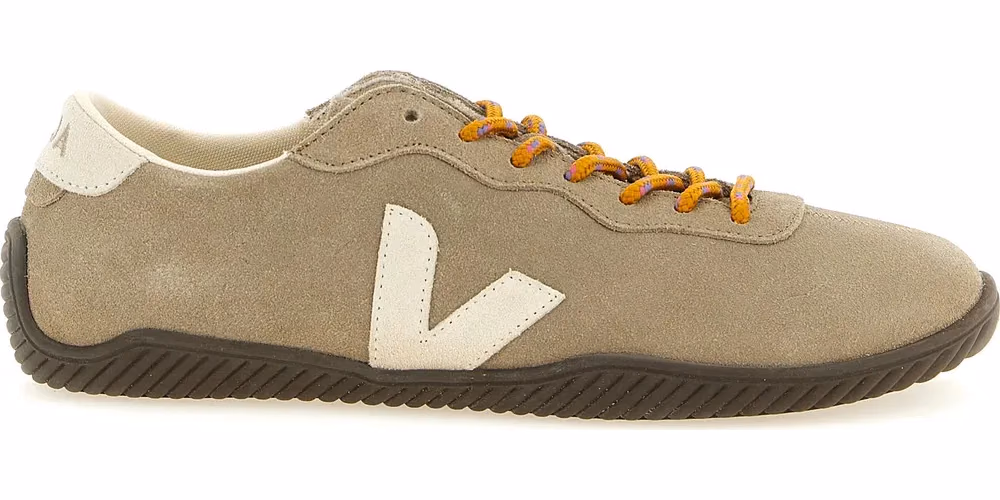 Veja Gray Calfskin Sneakers