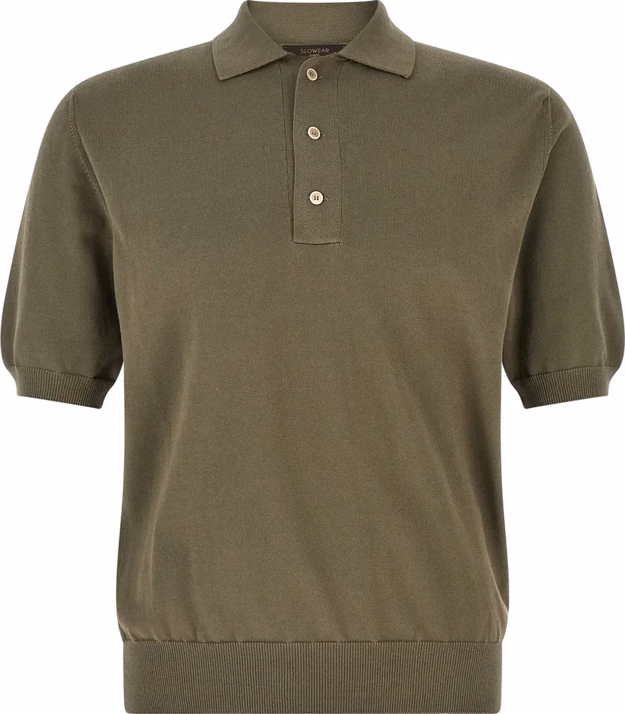 ZANONE Bicolor Cotton Polo Shirt