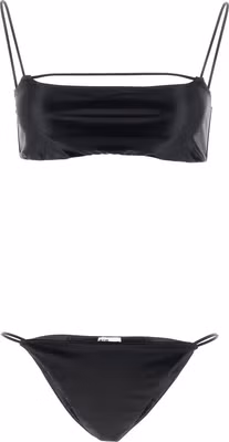 Black Polyester Bikini
