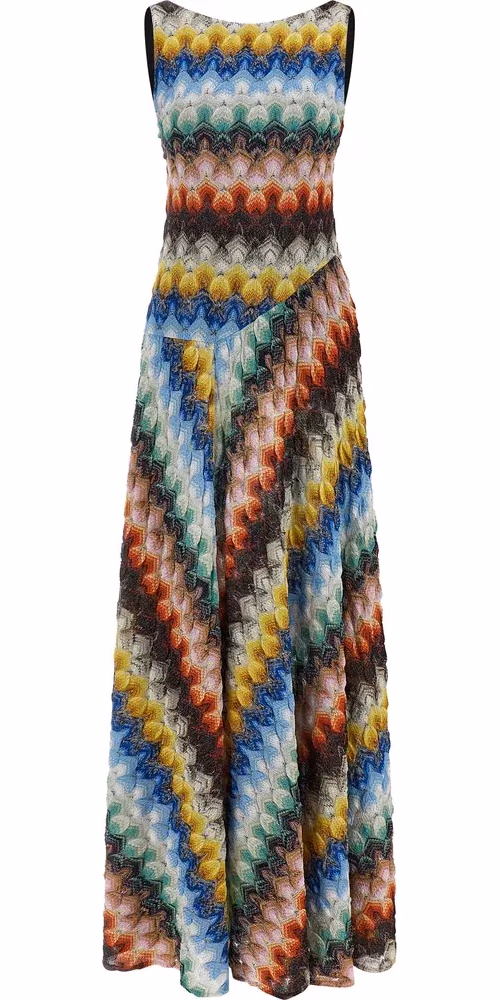 Missoni Multicolor Viscose Long Dress