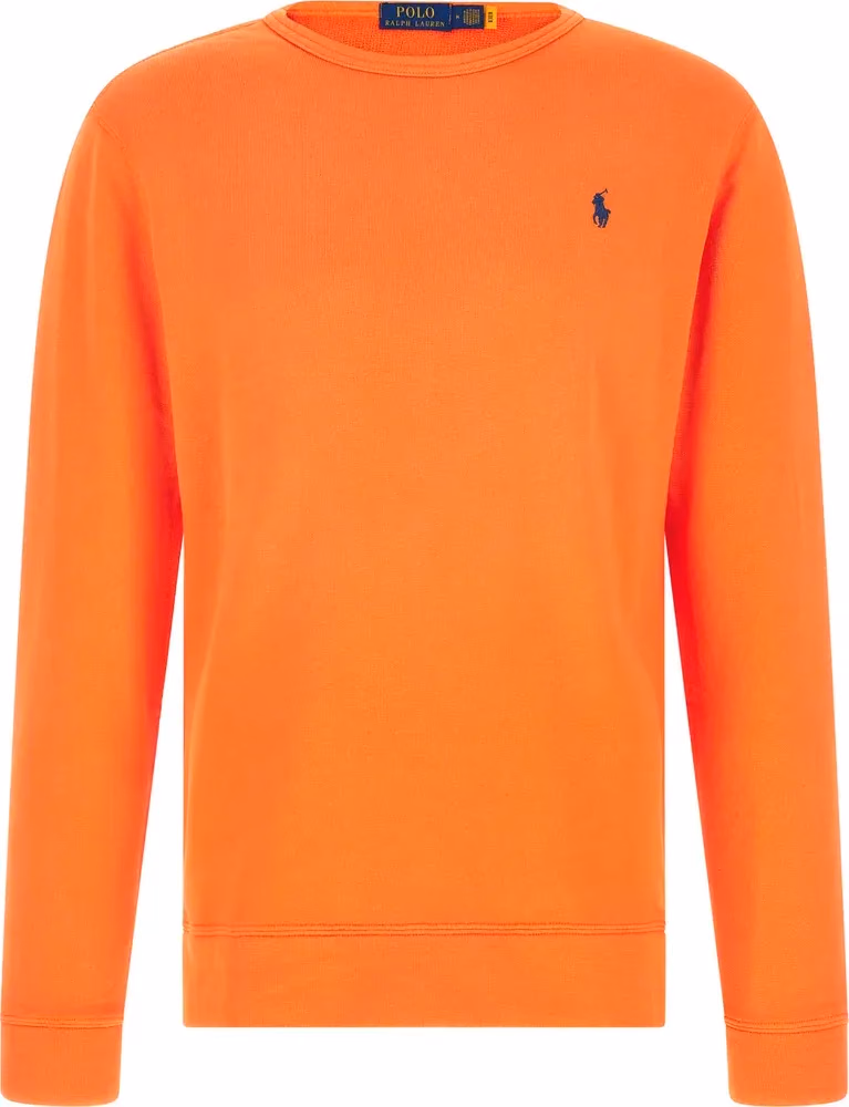 Polo Ralph Lauren Orange Cotton Sweatshirt