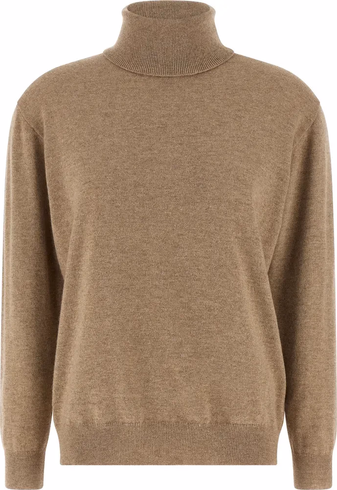 Brunello Cucinelli Beige Cashmere Cardigan