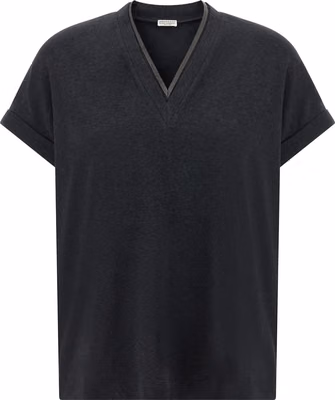 Gray Cotton T-Shirt