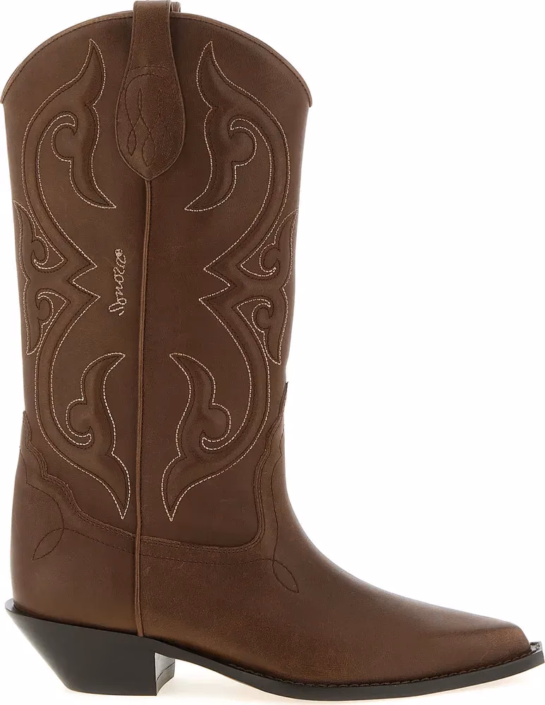 Sonora Brown Calfskin Chelsea Boots