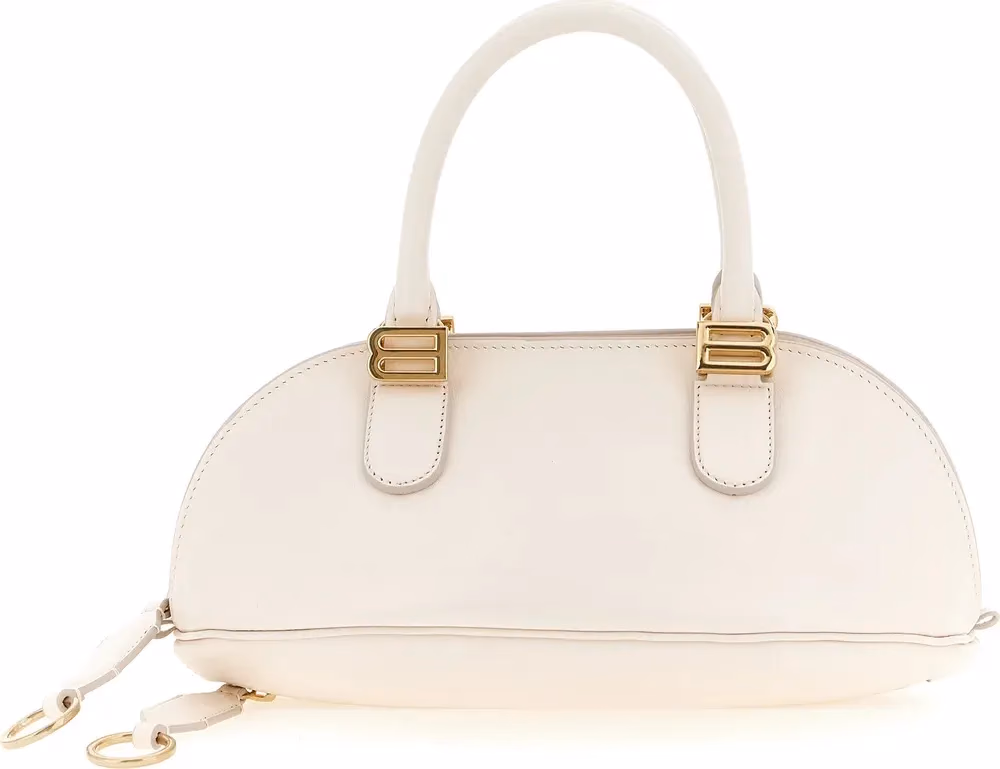 Balenciaga White Calfskin Handbag