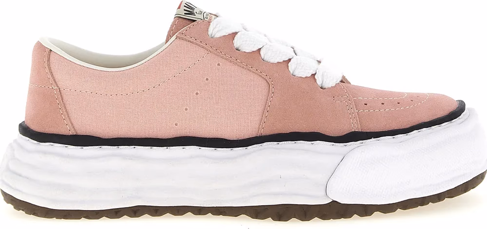 Maison Mihara Yasuhiro Multicolor Cowhide Platform Sneakers