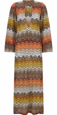 Multicolor Viscose Casual Dress