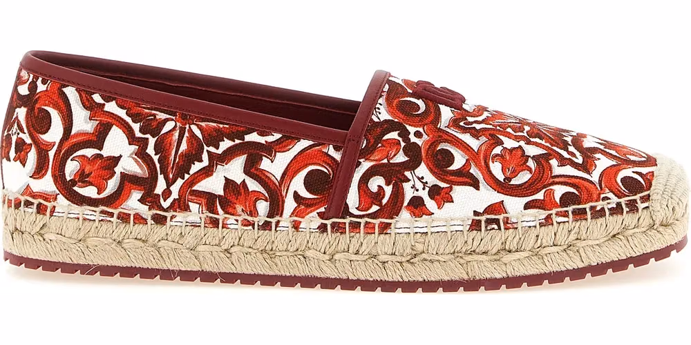 Dolce & Gabbana Multicolor Cotton Espadrilles
