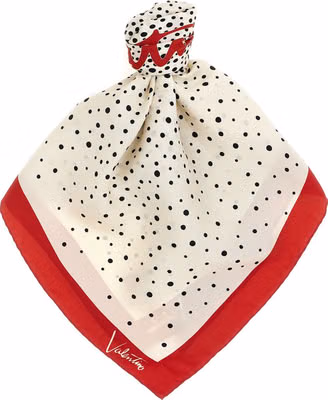 Multicolor Silk Scarf