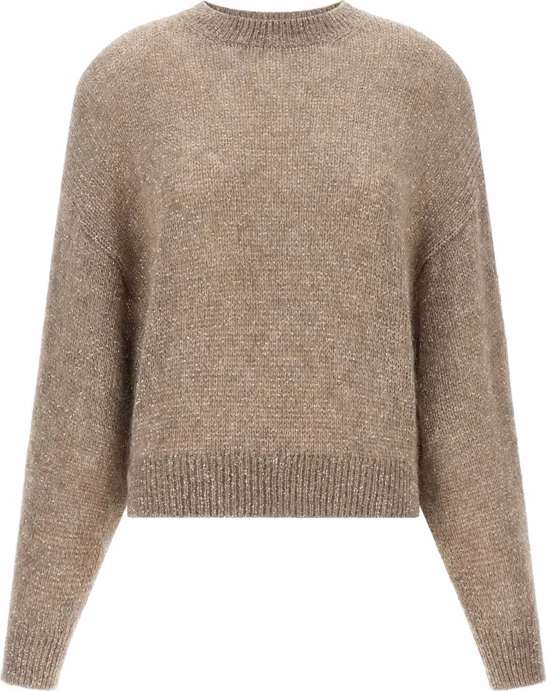 Brunello Cucinelli Beige Polyamide Cardigan