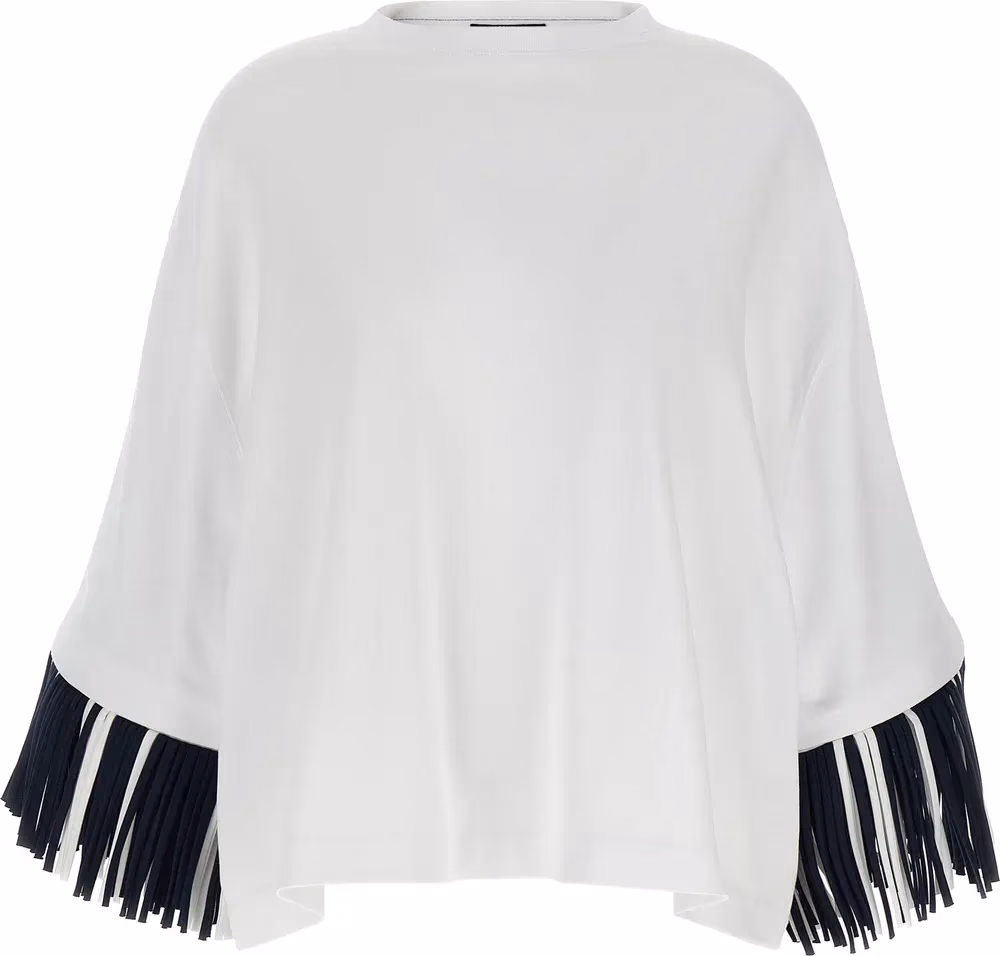 Jacquemus Blue Cotton T-Shirt