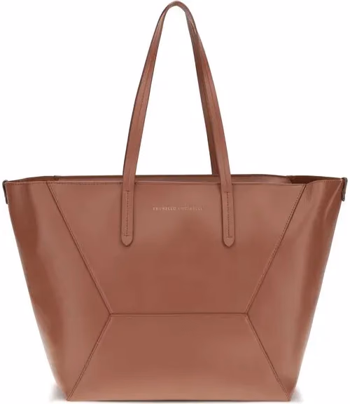 Brunello Cucinelli Multicolor Calf Leather Bos Taurus Shoulder Bag