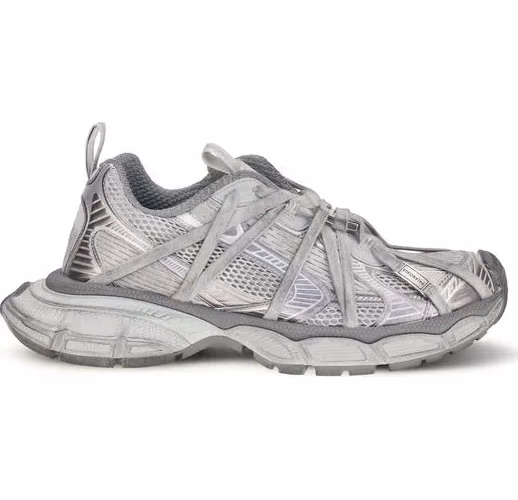 Balenciaga Gray Polyethylene Athletic Sneakers