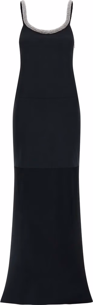 Tom Ford Black Acetate Long Dress