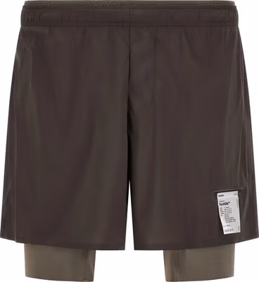 Gray Nylon Bermuda Shorts