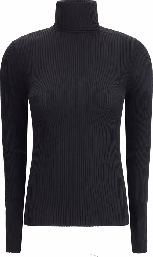 Wolford Black Wool Oves Aries Turtleneck