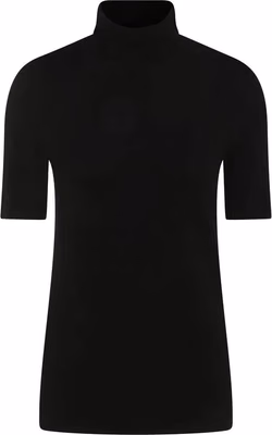 Black Cotton T-Shirt